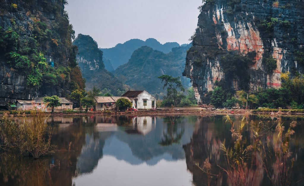 Lune de miel au Vietnam paysage rural