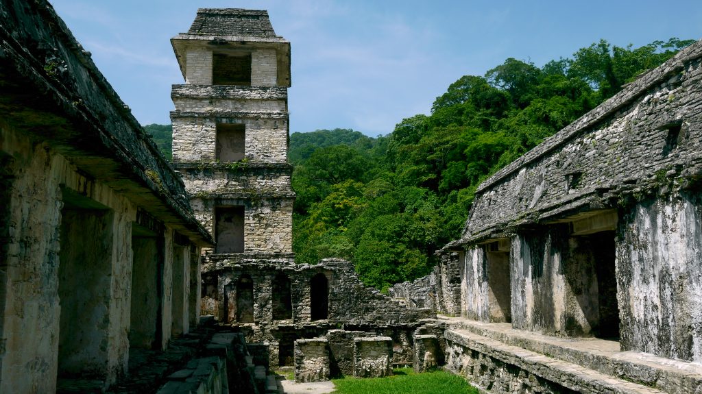 Ruines de Palenque au Mexique