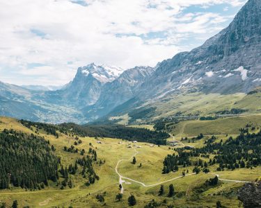 Week-end nature en Europe - Paysage des Alpes suisses